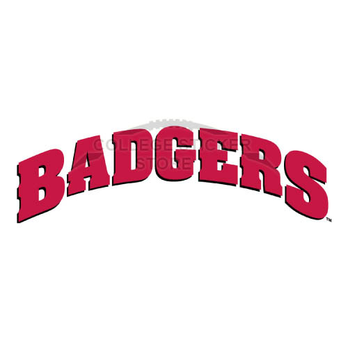 Diy Wisconsin Badgers Iron-on Transfers (Wall Stickers)NO.7026